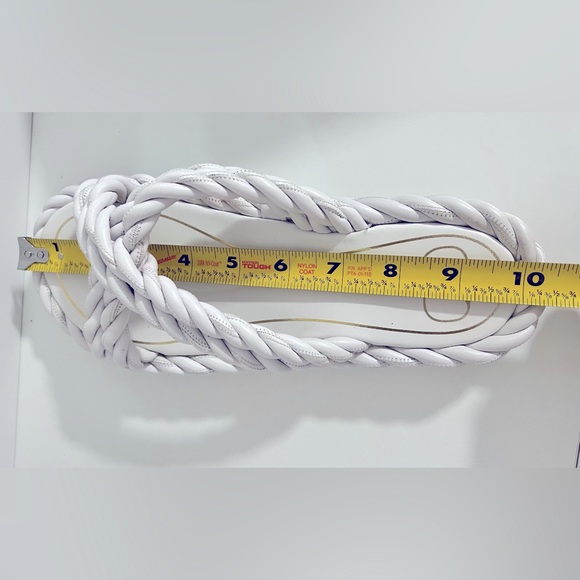 Valentino Garavani  The Rope Leather Slide sandal - Picture 5 of 5